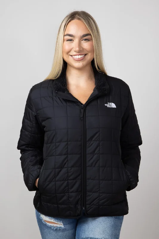 chic women's coats for winter The North Face Junction Insulated Jacket for Women in Black | NF0A88TG-JK3