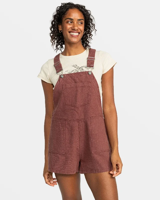 Hooded Sweatshirts for Everyday Wear Crystal Coast Short Overall - Fudgesickle